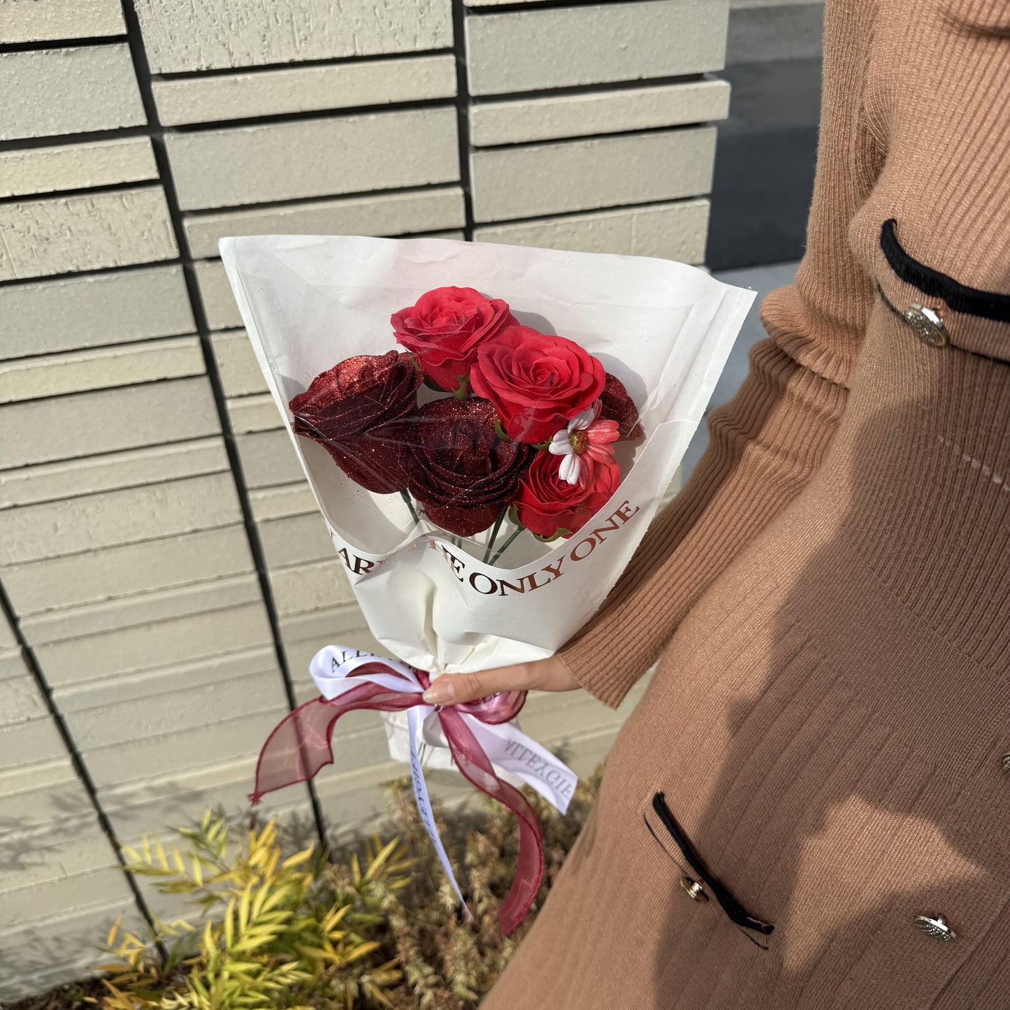 ミニブーケ×ペーパーワンホンブーケ タイプ2 | Mini Paper Wanhon Bouquet Type 2