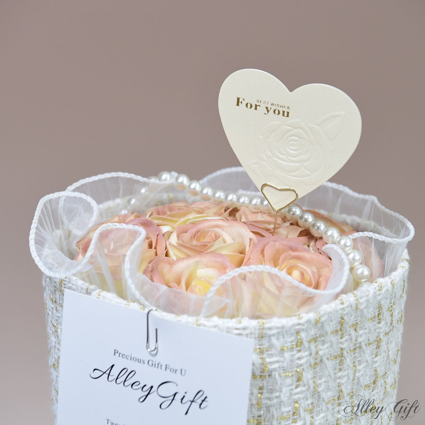 推しの写真を花束に立てられる | AlleyGiftワンホンブーケにぴったりなカード立て
