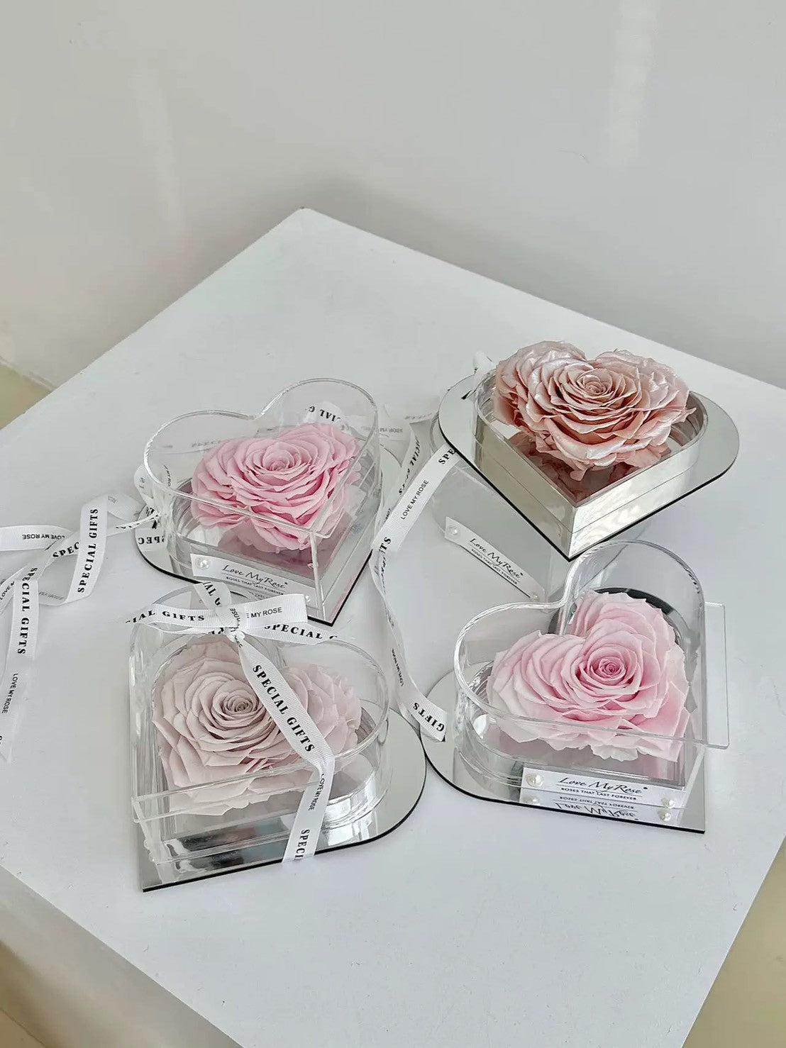 Rose in Heart｜枯れないバラのハートケースギフト｜AlleyGift – AlleyGift