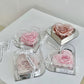 Rose in Heart ハートケースに咲く、枯れないバラのギフトボックス