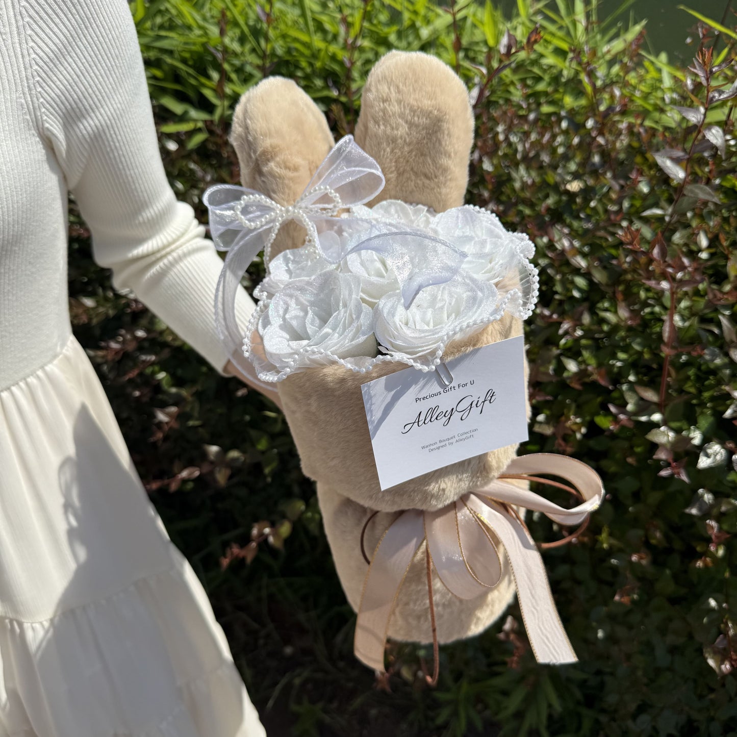 ミニブーケ×うさぎブーケ | Mini Rabbit Wanhon Bouquet